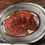 文田商店 - 黒毛和牛ロース1皿    焼肉ファミリーセット