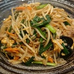 大味 - 豚肉とニラ玉子炒め