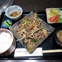 松永牧場 銀座本店 - 松永 焼肉定食