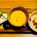 鴨と醸し 鼓道 - おばんざい３種