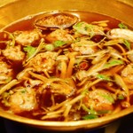 鴨鍋出来上がり