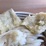 讃岐饂飩 かわばた - うどん店では珍しい豚天