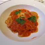 シャトン - 奥中山三谷牧場産ジャージー牛のモッツァレラチーズのパスタ