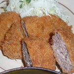 たなかや食事処 - メンチカツ・コロッケ（ミニ）・ロースカツ（ミニ）の３種類でございます。