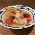 うを徳 - 徳島 カサゴ + 徳島 フルーツトマト