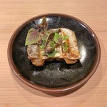 うを徳 - 東京湾 太刀魚 煮付け + 赤紫蘇