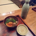 Kyoudo Shutei Ganso Robata - 貝の汁物は肴になる