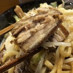 極太濁流ラーメン ら・けいこ 東片端店 - このチャーシューがバカ美味い！