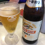 はま寿司 - キャーーー！！！チンカチンカの冷っこいルービー！
            
            今日は暑いくらいだし。
            
            瓶ビールの方が雰囲気出る。
            
            
            