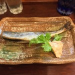 よねさん - ＜2018年03月再訪・84回目＞お通し・ホッケ焼き・300円