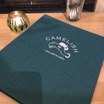 GALLERY&CAFE CAMELISH - H30.3　メニュー表紙