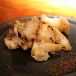 ぽつらぽつら - 紋甲イカのゲソ肝味噌焼