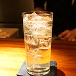 ぽつらぽつら - ダブルのハイボール