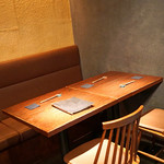 ぽつらぽつら - テーブル席　②