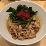 饗 くろ喜 - わかめそば2018第1弾「味噌わかめそば」1000円