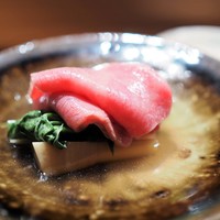肉割烹 上 - 神戸川岸牧場サーロインしゃぶしゃぶ、福岡八女産筍、クレソン