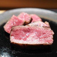 肉割烹 上 - 神戸三田、東良牧場サーロインステーキ　