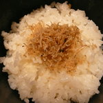 まとの - ちりめん山椒がのっています