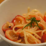 ダルマット - 冷製パスタは山形産佐藤錦。