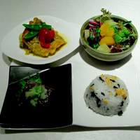 麓屋 京王プラザホテル - ビジネスランチ(1290円)平日限定　お魚バージョン
