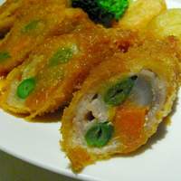 麓屋 京王プラザホテル - 豚肉の彩り野菜巻き揚げ