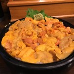 海鮮処 魚屋の台所 - 浜中産 生うに丼