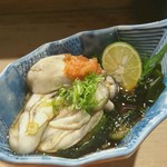 名代 駒寿司 - 牡蠣酢
