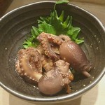 名代 駒寿司 - イイダコ煮