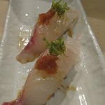 名代 駒寿司 - 鯛ちり握り