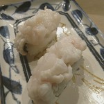 名代 駒寿司 - 伝助穴子握り