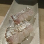 名代 駒寿司 - 太刀魚握り