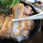 三心うどん - カツはこんなん