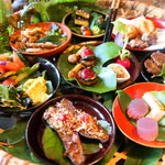 山ごぼう - 籠盛りの前菜