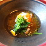 山ごぼう - 里芋団子のあんかけ