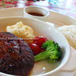 季の風 - ”トン”バーグ豚肉100%のハンバーグ