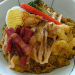 アプランティ - 特製ドライカレー（焦がしえびマヨ）950円税込