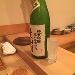 鮨　仙八 - 純米吟醸です(^^)