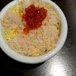 Sushi Buf Fe Dai Ningufuji - ミニ蟹チラシ