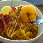 アプランティ - 特製ドライカレー（焦がしえびマヨ）950円税込