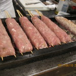 焼鶏処 田楽 - 店主JoKo氏が焼くつくね群