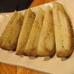 焼鶏処 田楽 - 店主JoKo氏からのサービス、水茄子です