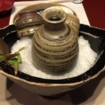 庭園の宿 石亭 - 瑞冠・自然酒 純米原酒（三次市甲奴町・山岡酒造）