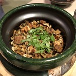 庭園の宿 石亭 - 穴子釜炊きご飯