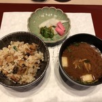 庭園の宿 石亭 - 食事