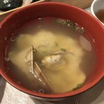 庭園の宿 石亭 - あさりの味噌汁