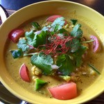 スプーンソング - ケーララ・フィッシュ・モーリー＋レモンライス(超ココナッツ)/1,300円