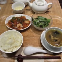 南青山エッセンス - 平日限定ランチセット（海老チリソース）
