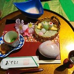 加茂川 - 着席時に配膳