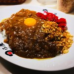 wave - 期間限定の日乃屋カレー。ご飯は大盛り。