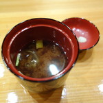天寿し - 赤出汁